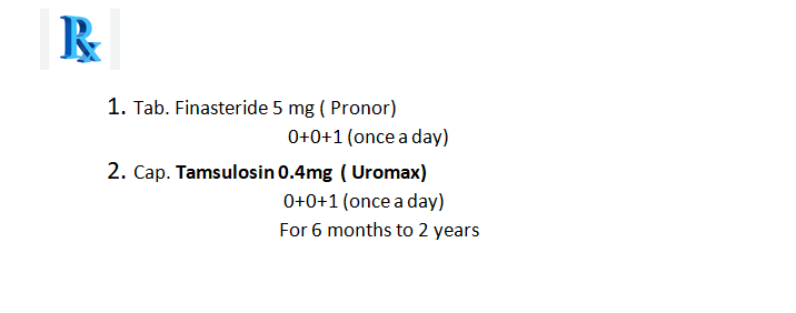 BPH prescription no 2