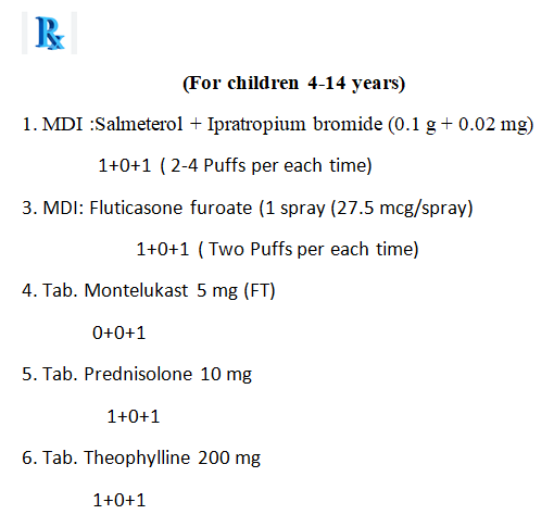 Prescription no 6